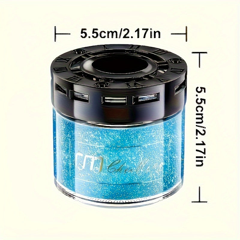 Car Cologne Jasmine High-End Car Interior Solid Balm Long Lasting Light Fragrance for Men, Car Air Freshener